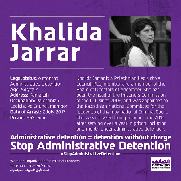 release Khalida Jarrar